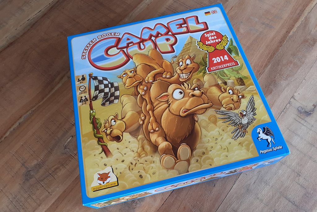 La scatola del gioco Camel Up